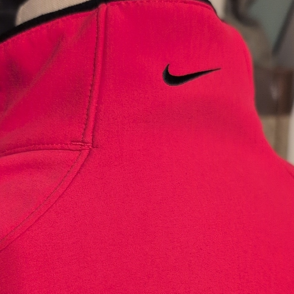 Nike Women's Vibrant Red Ski Jacket Pink Lightweight Stylish Fall Winter Xlarge - Picture 6 of 16